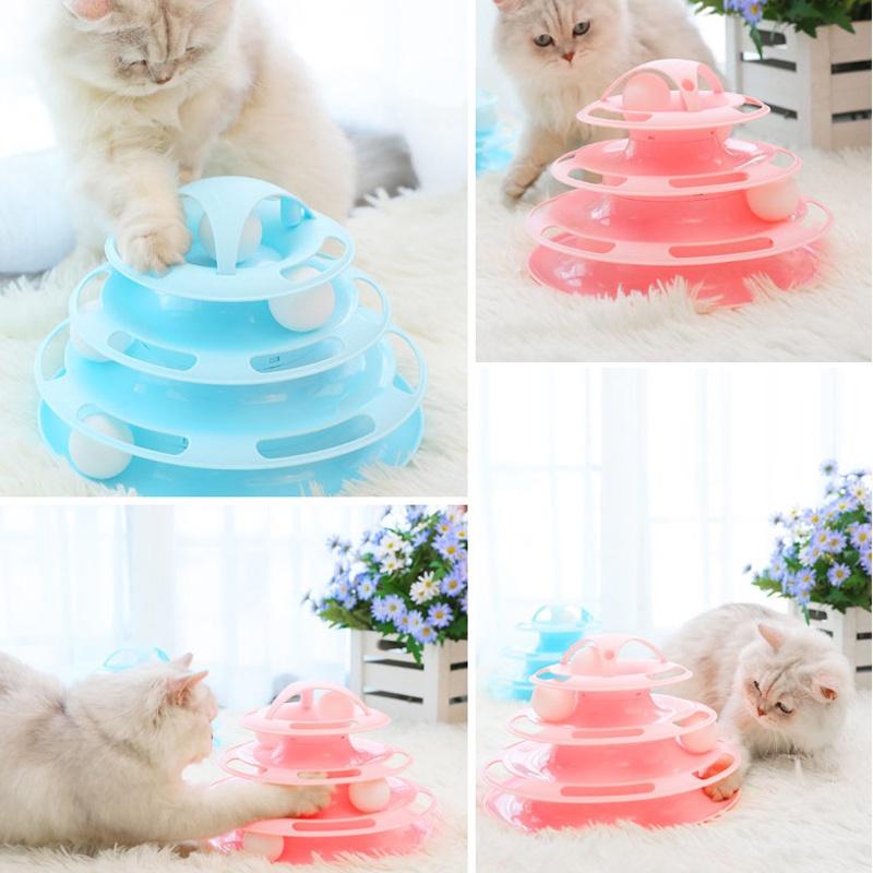 Rumahhome_ Pet Cat turntable toy