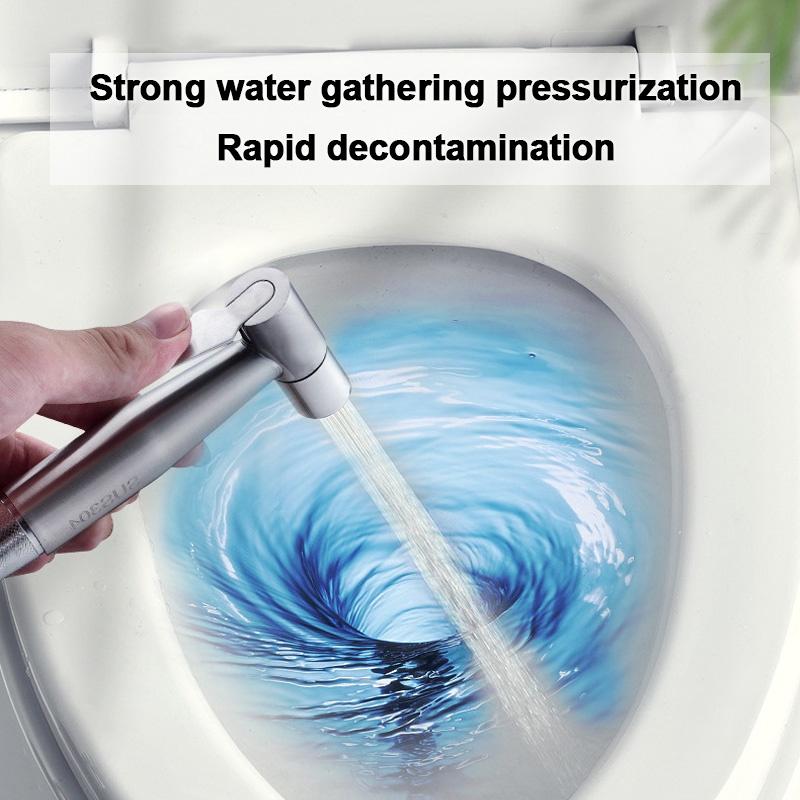 Toilet Bidet Spray Non Punching Bidet Spray Set Spray Head Quality 304Stainless Steel Toilet booster nozzle set