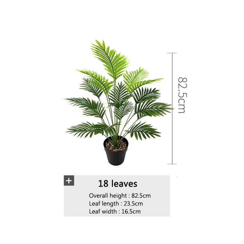 Rumahhome 45-120cm Nordic Style Artificial Plant Potted Fake Tree Flower Imitation Plants Home Office Hotel Decoration