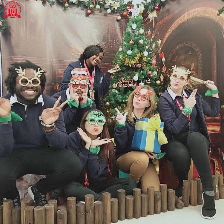 (SG Stock)Rumahhome Christmas party decoration glasses/mask Christmas gift