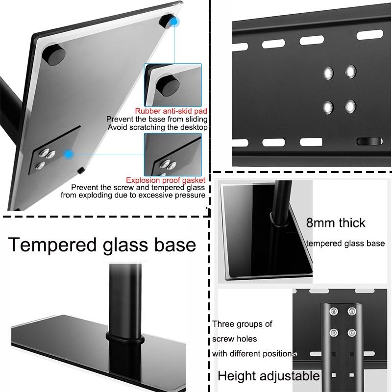 TV stand For 32-65 inch LCD TV mobile bracket adjustable mobile all-in-one TV floor cart