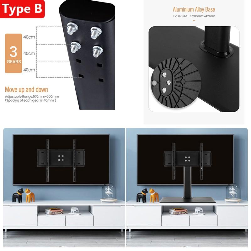 TV stand For 32-65 inch LCD TV mobile bracket adjustable mobile all-in-one TV floor cart
