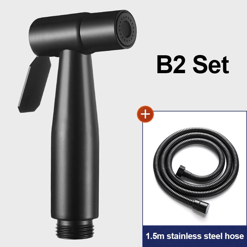 Toilet Bidet Spray Non Punching Bidet Spray Set Spray Head Quality 304Stainless Steel Toilet booster nozzle set