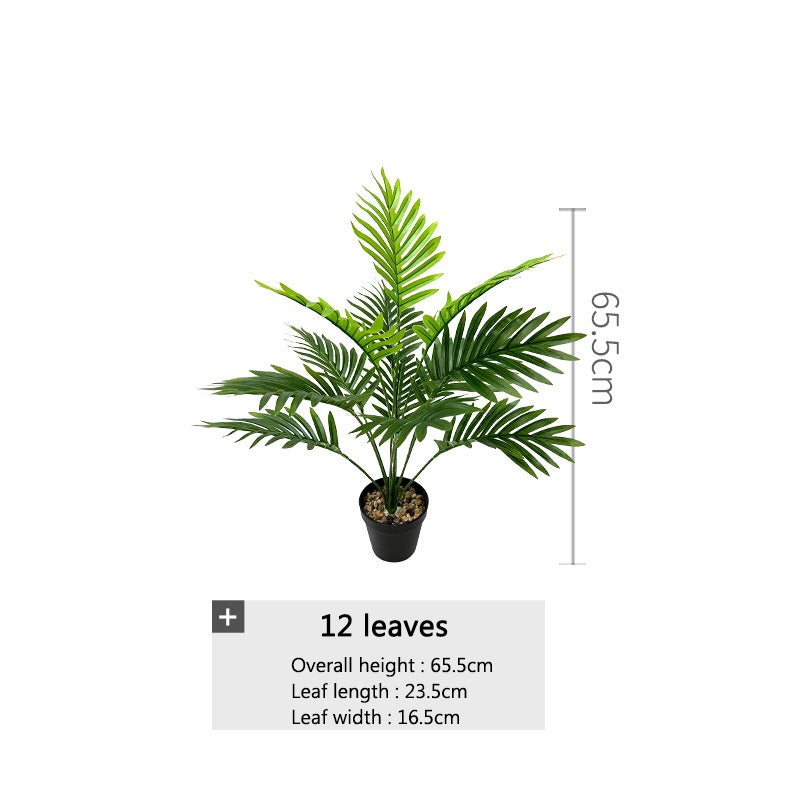 Rumahhome 45-120cm Nordic Style Artificial Plant Potted Fake Tree Flower Imitation Plants Home Office Hotel Decoration