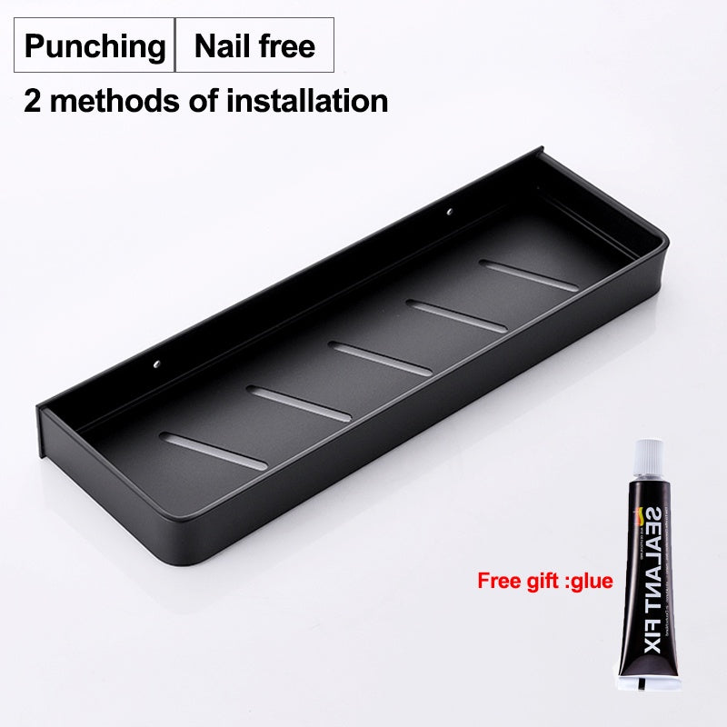 Rumahhome Bathroom Rack Bathroom Shelf Shampoo holder Rack Toilet Rack Towel Shelf Bathroom Storage Kitchen Shelf Hanging