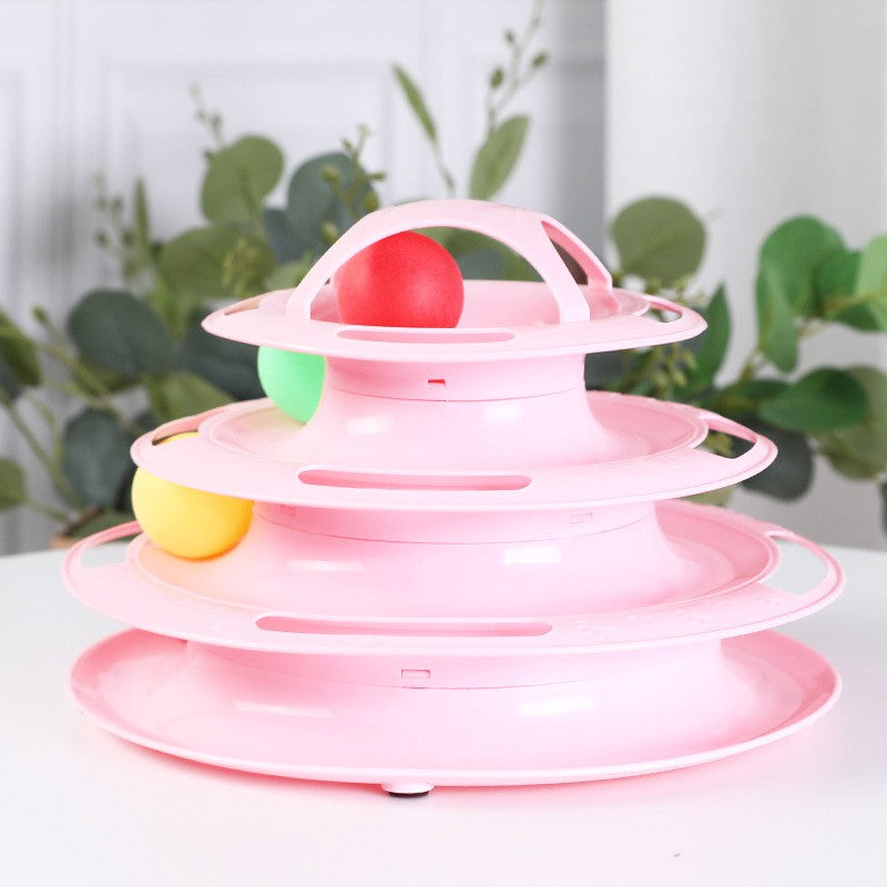 Rumahhome_ Pet Cat turntable toy