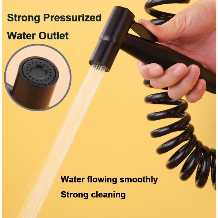 Toilet Bidet Spray Non Punching Bidet Spray Set Spray Head Quality 304Stainless Steel Toilet booster nozzle set