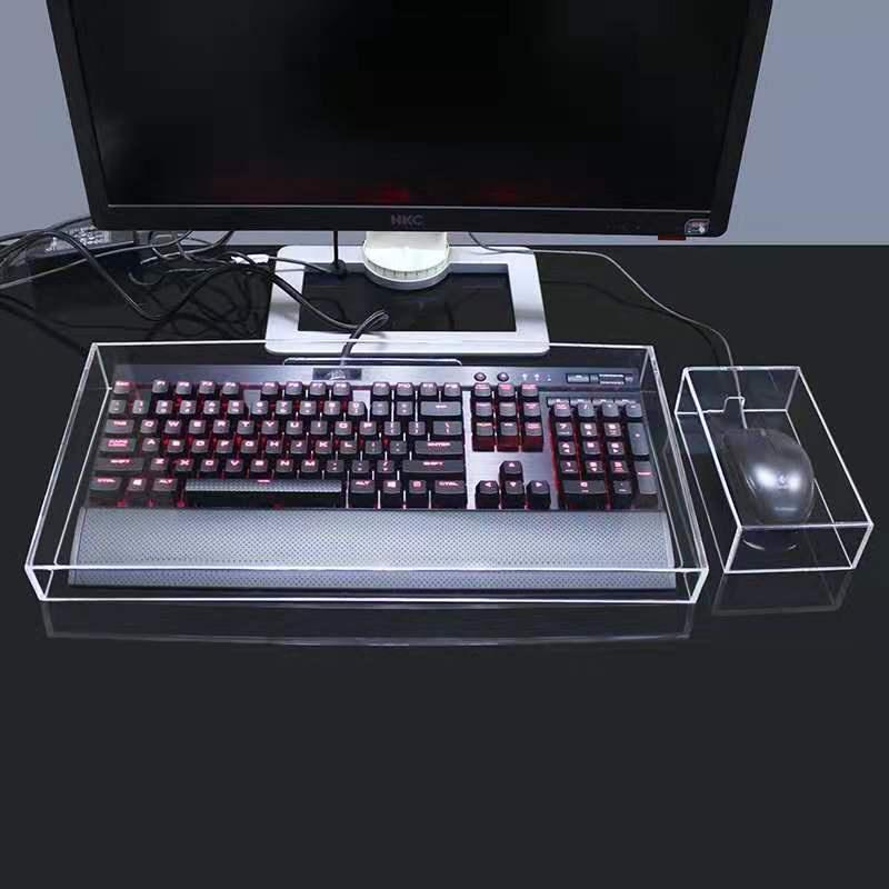 【Spot Goods】Acrylic Keyboard Clear Cover Mouse Dust Cove Clear Protector Mechanical Keyboard 104 / 87 Key