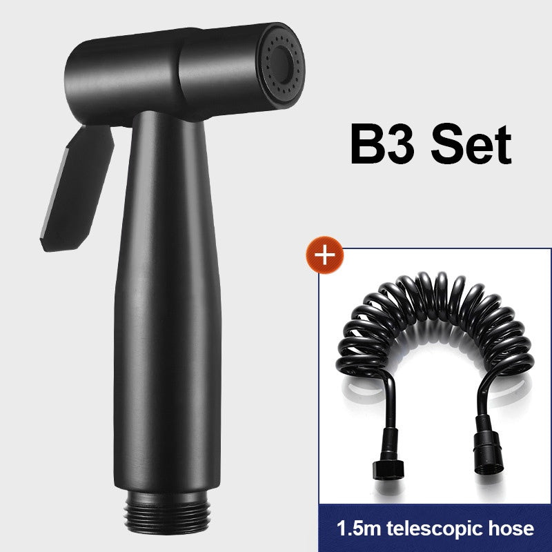 Toilet Bidet Spray Non Punching Bidet Spray Set Spray Head Quality 304Stainless Steel Toilet booster nozzle set