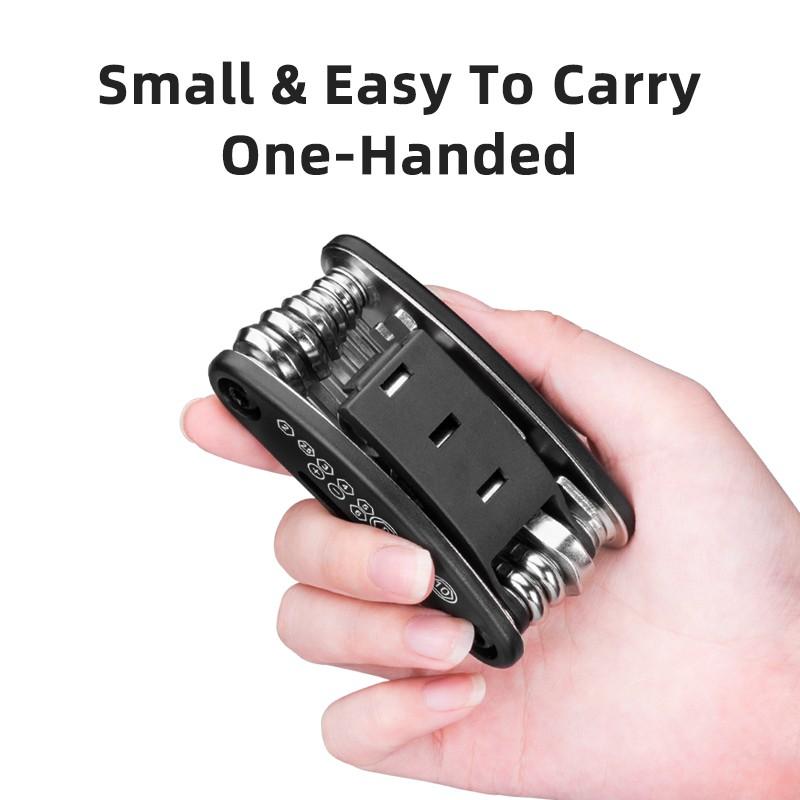 (Reday Stock) Rumahhome_16 in 1 multifunctional bicycle repair tool set