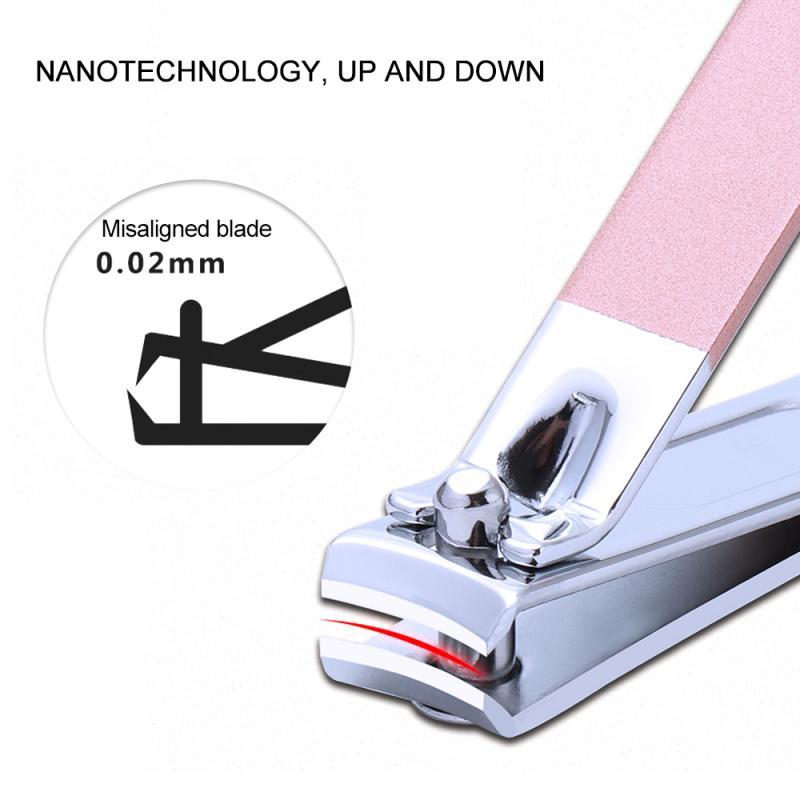 Rumahhome fit Manicure Stainless Steel Nail Clippers Hygiene set Nail Cutter Nail Tool Set