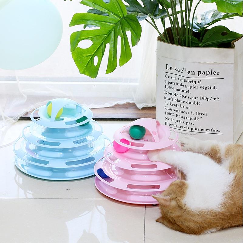 Rumahhome_ Pet Cat turntable toy