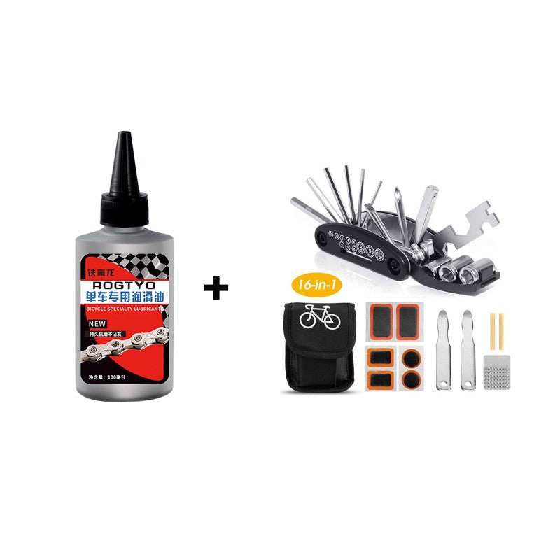(Reday Stock) Rumahhome_16 in 1 multifunctional bicycle repair tool set