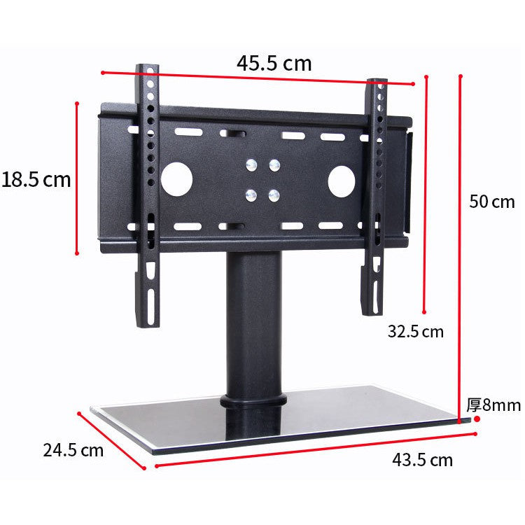 TV stand For 32-65 inch LCD TV mobile bracket adjustable mobile all-in-one TV floor cart