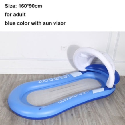 Large Swimming Pool Inflatable Floating Chair Lounger Air Row Bed Cushion Mattress Beach Float For Adults Kids