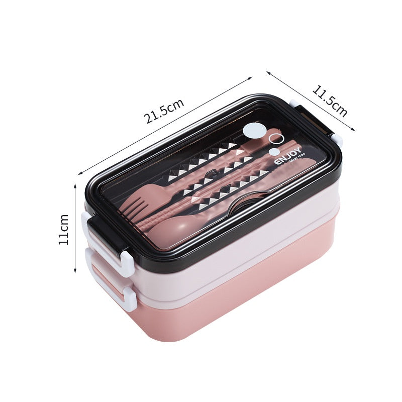Lunch box bento box Suitable for microwave ovens