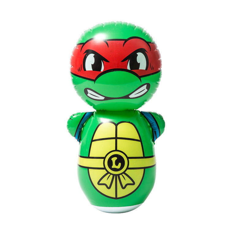 SG Rumahhome Kids 3D Inflatable Tumbler Toy Children Cartoon Animal Blow Up Toys Family Interactive Games