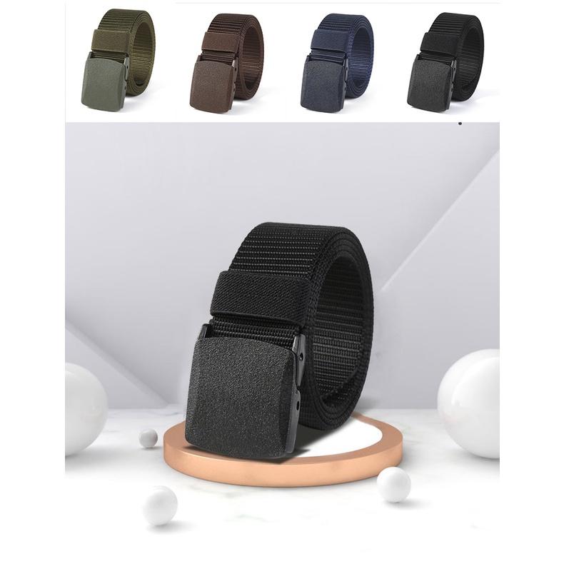 SG Ready stock Men Female Belts Military Nylon Adjustable Outdoor Travel Tactical Waist Belt