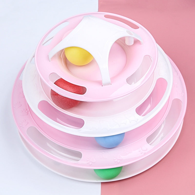 Rumahhome_ Pet Cat turntable toy