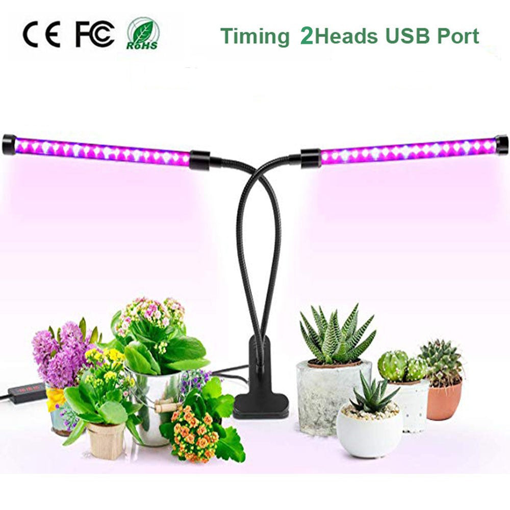 Rumahhome_LED Grow Light USB Phyto Lamp Full Spectrum With Control For Plants Seedlings Flower Indoor Plant nursery lamp