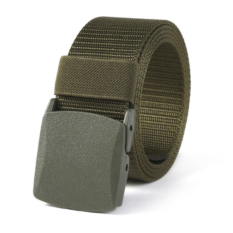 SG Ready stock Men Female Belts Military Nylon Adjustable Outdoor Travel Tactical Waist Belt