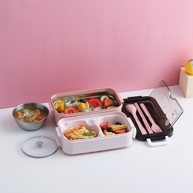 Lunch box bento box Suitable for microwave ovens