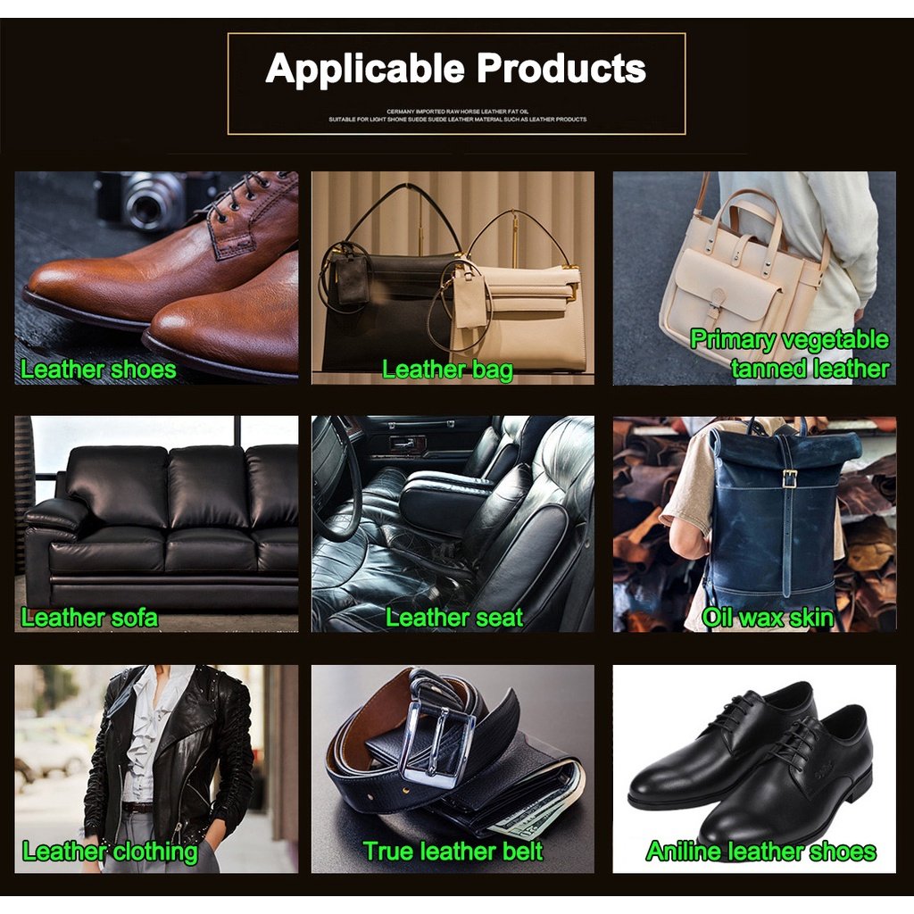 Rumahhome_Leather Care Natural Leather Conditioner Leather Moisturizing Maintenance Cream Leather Bag Leather Shoes Care