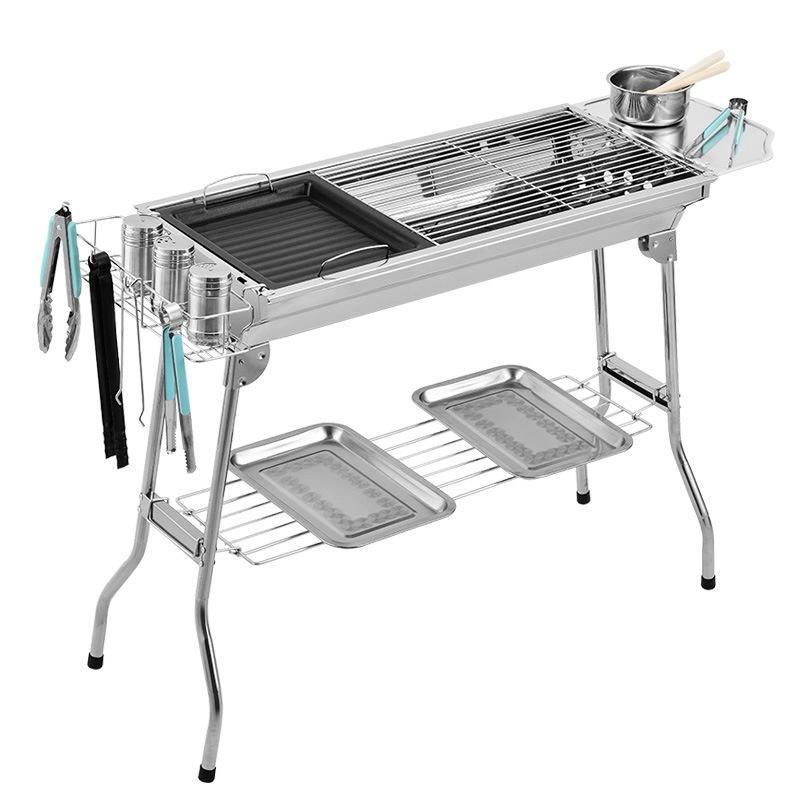 Folding Outdoor charcoal bbq grill