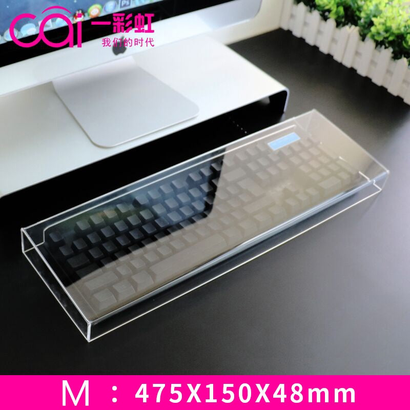【Spot Goods】Acrylic Keyboard Clear Cover Mouse Dust Cove Clear Protector Mechanical Keyboard 104 / 87 Key
