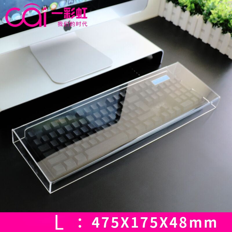 【Spot Goods】Acrylic Keyboard Clear Cover Mouse Dust Cove Clear Protector Mechanical Keyboard 104 / 87 Key