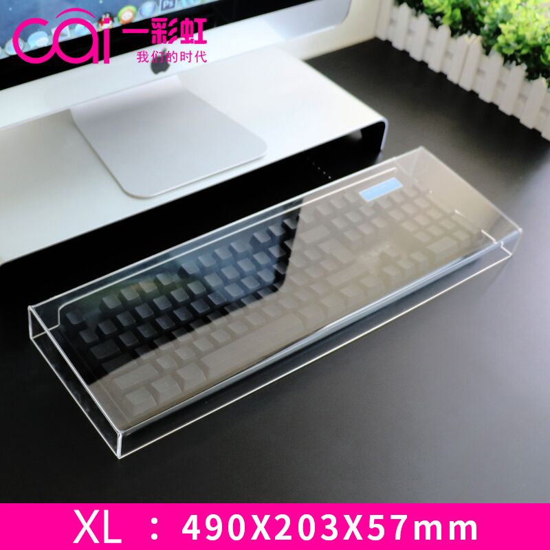 【Spot Goods】Acrylic Keyboard Clear Cover Mouse Dust Cove Clear Protector Mechanical Keyboard 104 / 87 Key