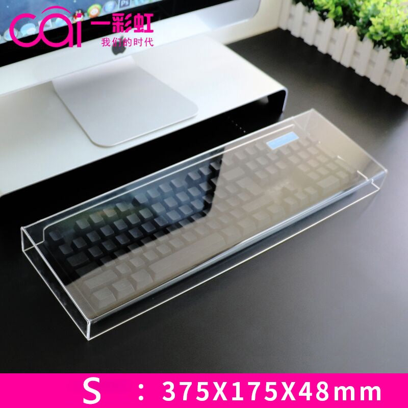 【Spot Goods】Acrylic Keyboard Clear Cover Mouse Dust Cove Clear Protector Mechanical Keyboard 104 / 87 Key