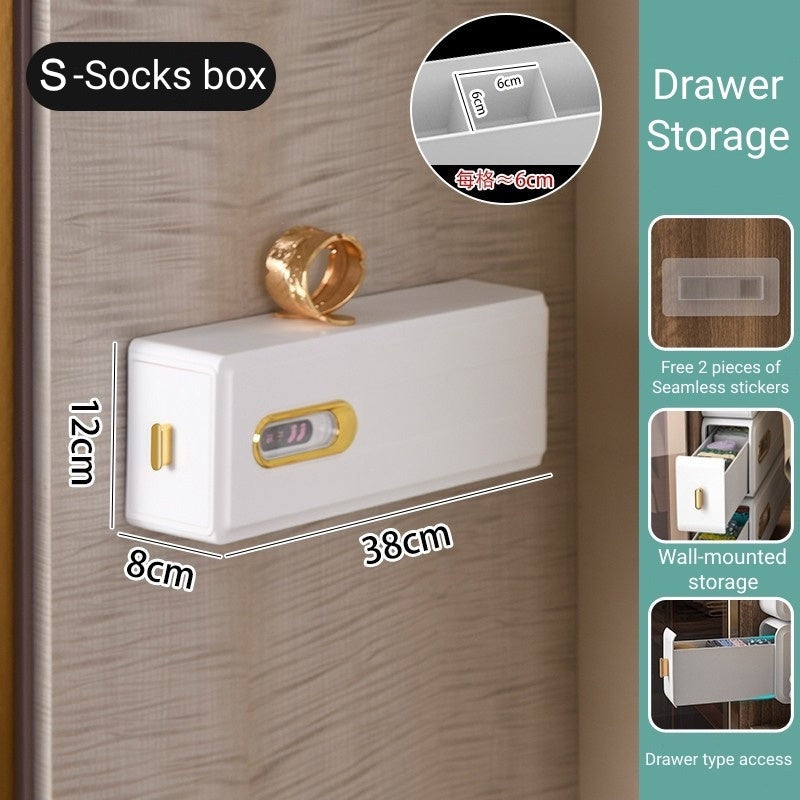 Drawer Style Underwear Storage Box Undergarment Organizer Storage For Underwear Bra Socks Wardrobe Organiser