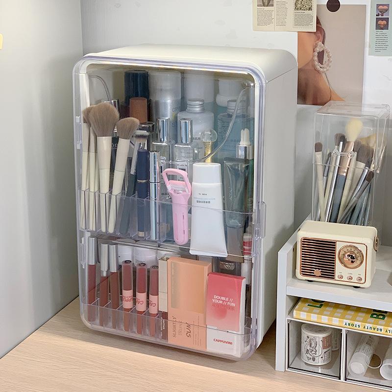 Makeup Organizers Large Capacity Facial Product Skin Care Organiser Make Up Brush Holder Storage
