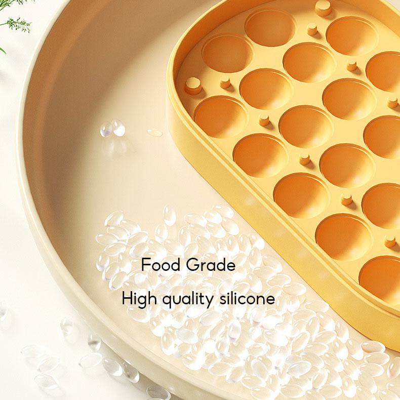 Silicone ice cube tray ball ice ball maker ice Cube Mold ice maker machine with box