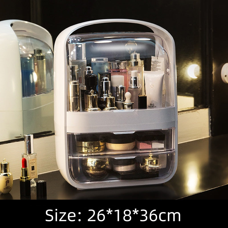 Makeup Organizers Large Capacity Facial Product Skin Care Organiser Make Up Brush Holder Storage