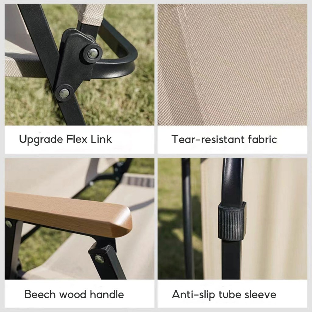 Rumahhome Outdoor folding chairs free installation portable folding chairs camping chairs