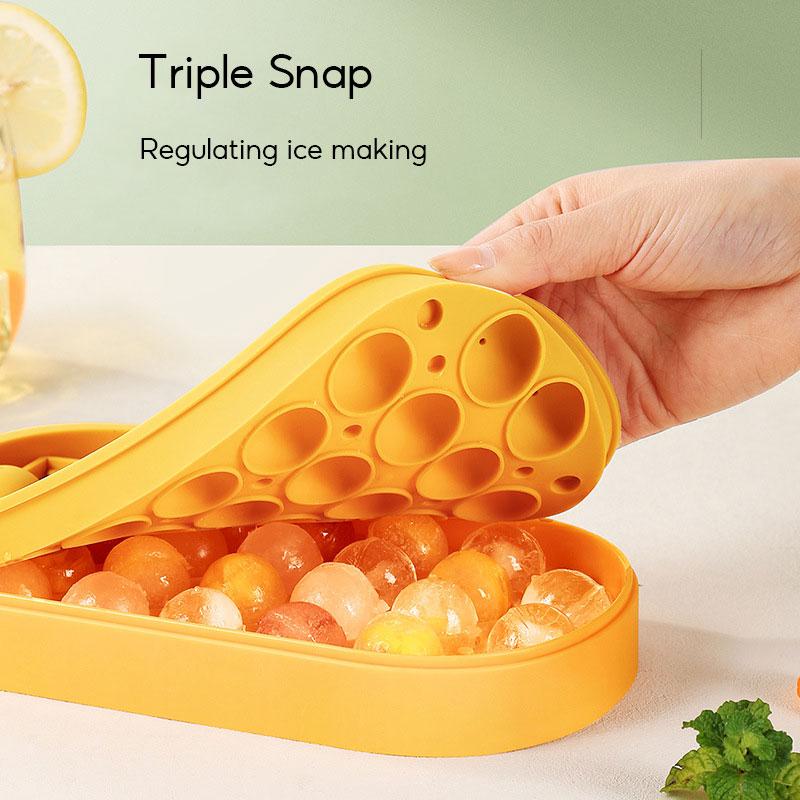Silicone ice cube tray ball ice ball maker ice Cube Mold ice maker machine with box