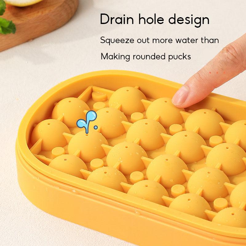 Silicone ice cube tray ball ice ball maker ice Cube Mold ice maker machine with box