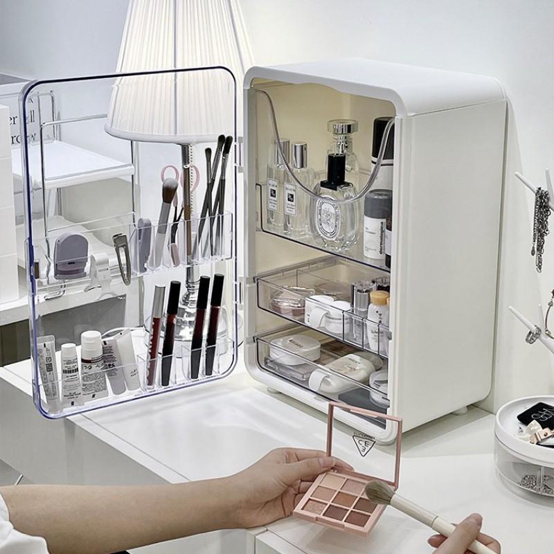 Makeup Organizers Large Capacity Facial Product Skin Care Organiser Make Up Brush Holder Storage