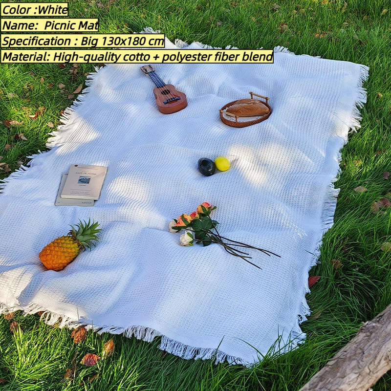 Camping Inflatable Mat With Air Pillow Outdoor Beach Air Mattress Portable Waterproof air mattress sleeping bag