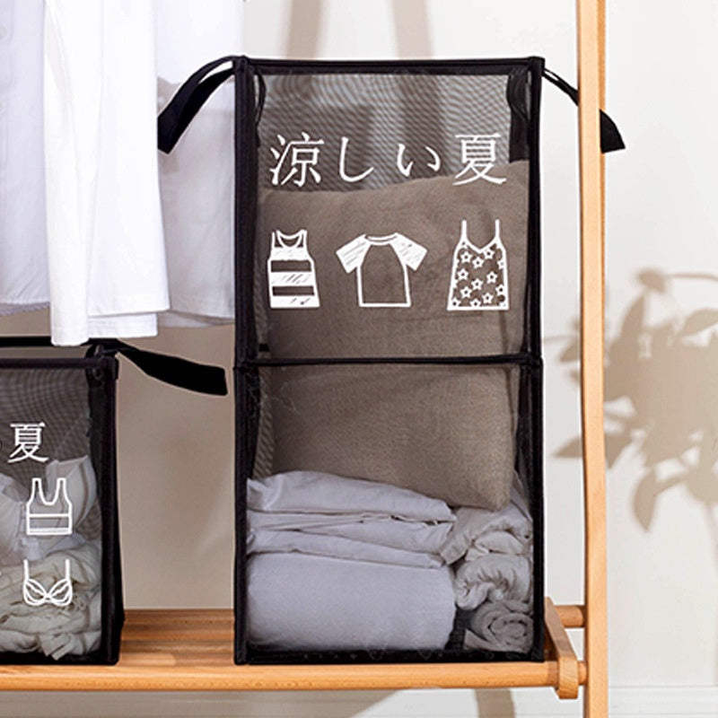 Local Shipping Specool® Popular Folding Laundry Basket Storage Boxes Washing Clothes Basket Laundry Bags Sundries Box
