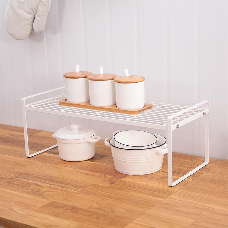 Rumahhome Japanese-style  Kitchen storage rack Microwave oven shelf