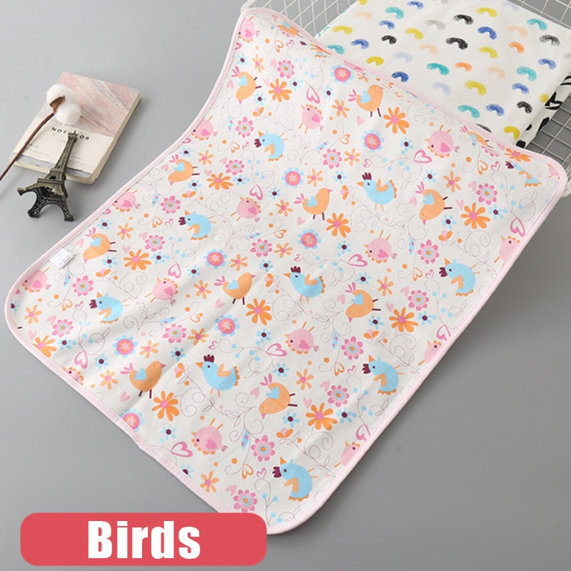 Rumahhome Baby Waterproof Diaper Mat Reusable Mattress Cotten Pad