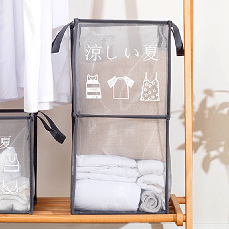 Local Shipping Specool® Popular Folding Laundry Basket Storage Boxes Washing Clothes Basket Laundry Bags Sundries Box