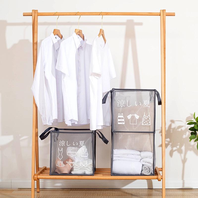 Local Shipping Specool® Popular Folding Laundry Basket Storage Boxes Washing Clothes Basket Laundry Bags Sundries Box