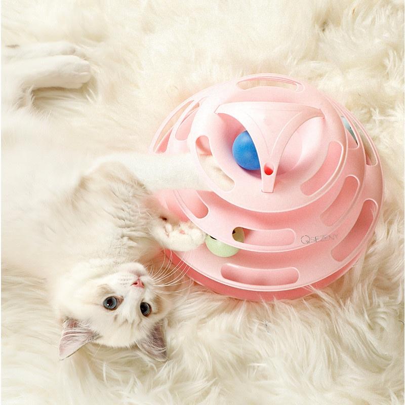Rumahhome_ Pet Cat turntable toy