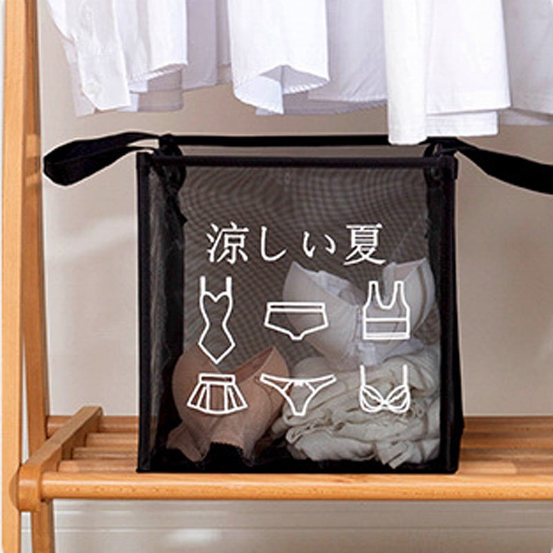 Local Shipping Specool® Popular Folding Laundry Basket Storage Boxes Washing Clothes Basket Laundry Bags Sundries Box