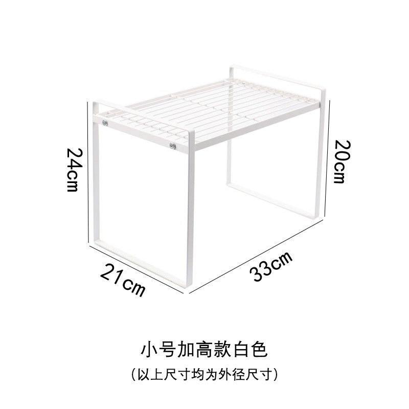 Rumahhome Japanese-style  Kitchen storage rack Microwave oven shelf
