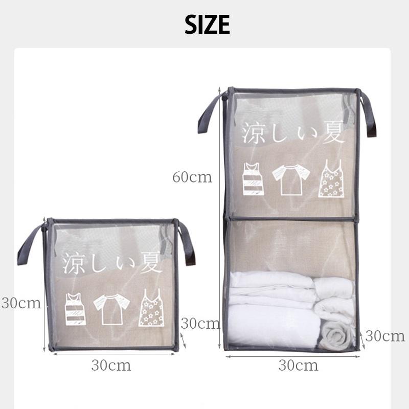 Local Shipping Specool® Popular Folding Laundry Basket Storage Boxes Washing Clothes Basket Laundry Bags Sundries Box